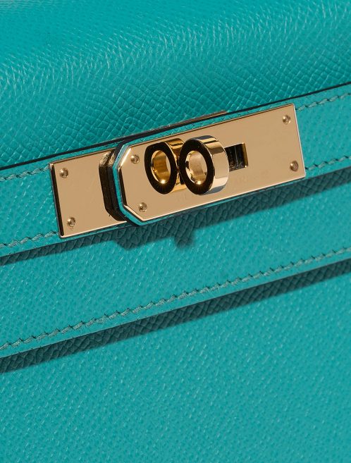 Hermès Kelly 28 BleuPaon Closing System  | Sell your designer bag on Saclab.com
