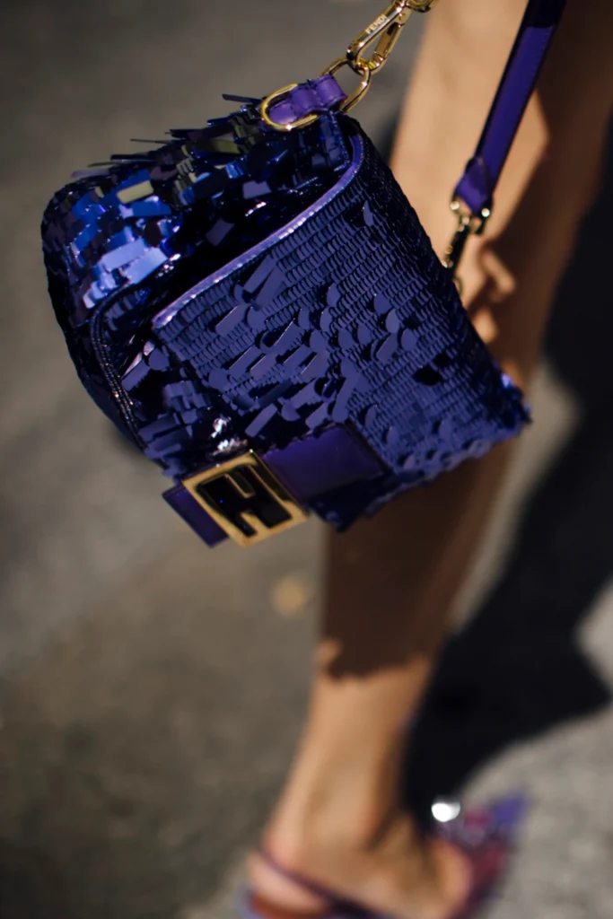 Fendi Baguette bag with sequins