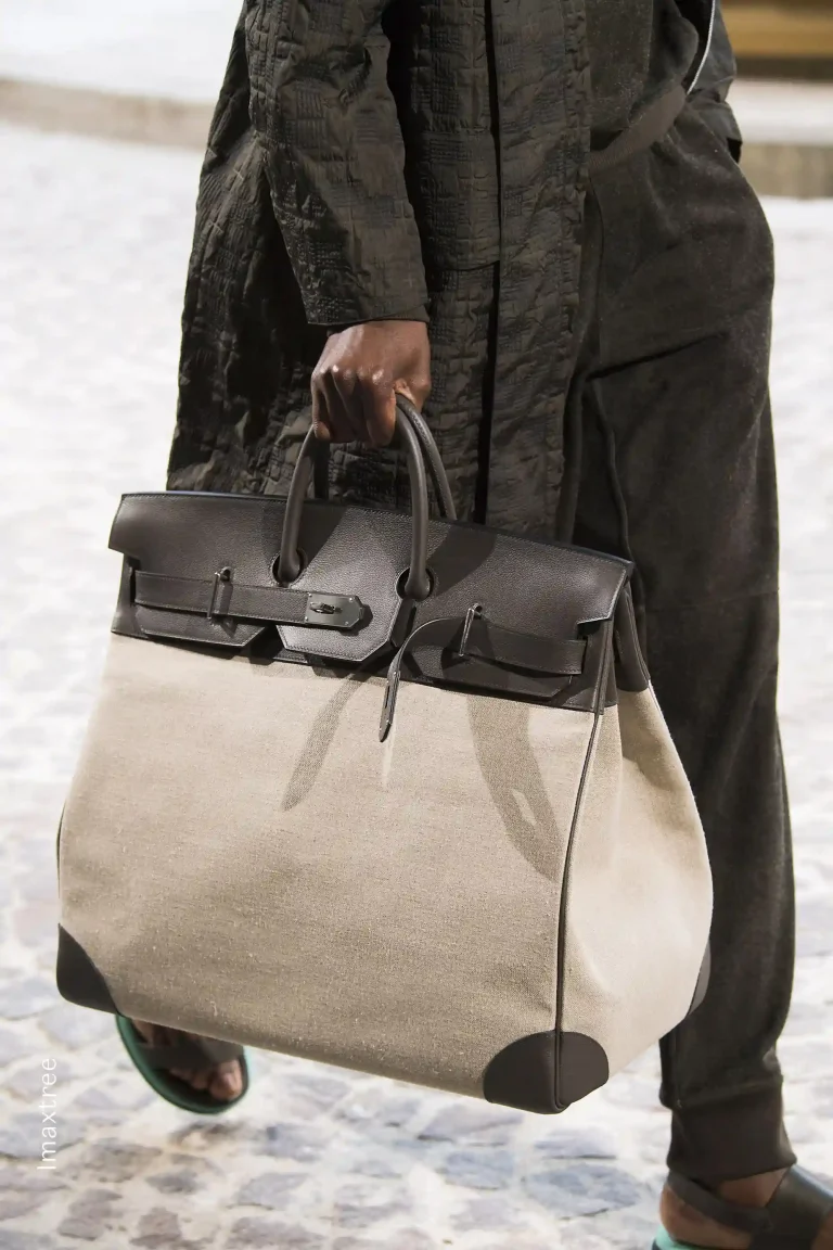 Hermès Canvas HAC bag for Men