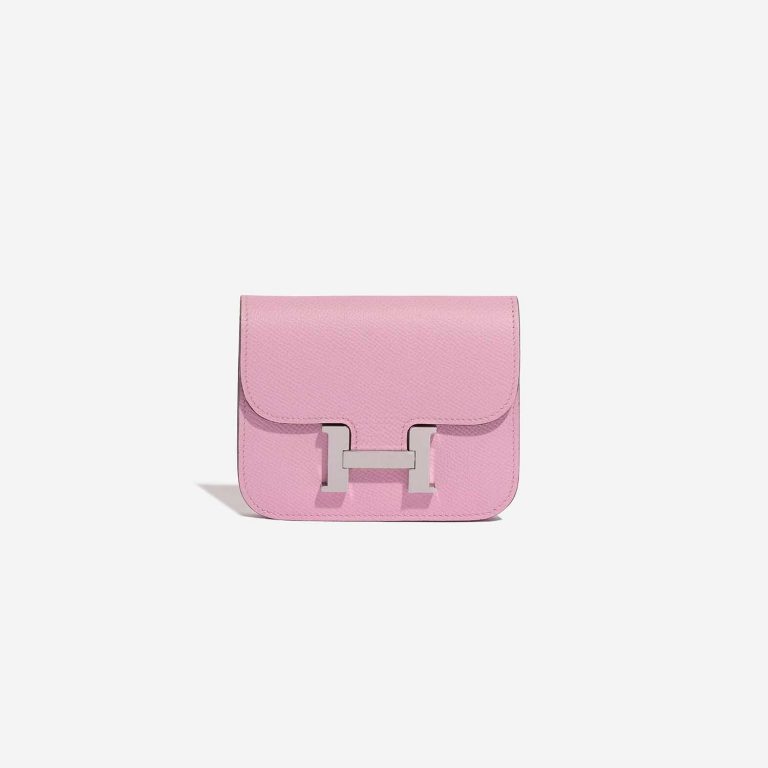 Hermès Constance SlimWallet MauveSilvestre 1F S | Sell your designer bag on Saclab.com