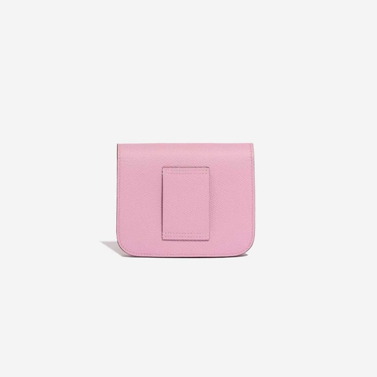 Hermès Constance SlimWallet MauveSilvestre Back  | Sell your designer bag on Saclab.com