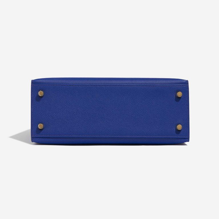 Hermès Kelly 25 BleuRoyal Bottom  | Sell your designer bag on Saclab.com