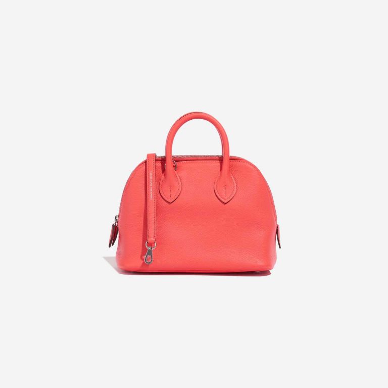 Hermès Bolide 20Mini RoseTexas Front  | Sell your designer bag on Saclab.com