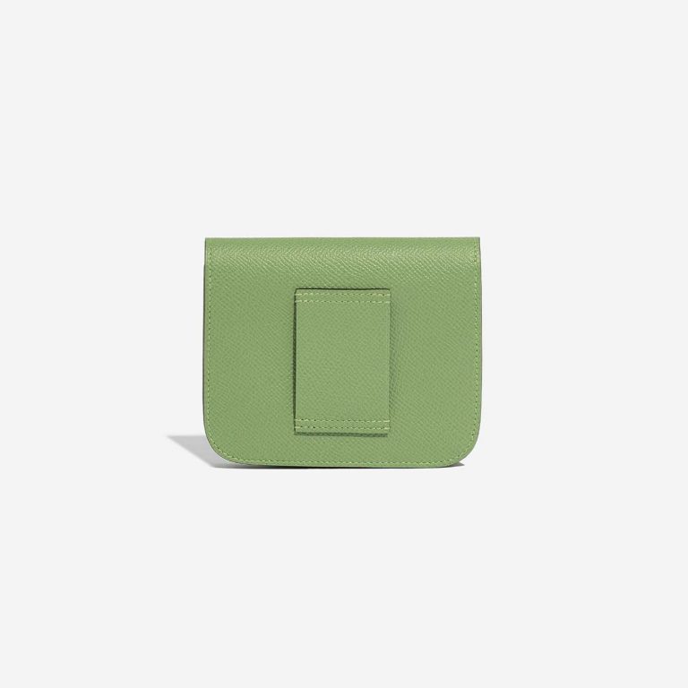 Hermès Constance SlimWallet VertCriquet Back  | Sell your designer bag on Saclab.com