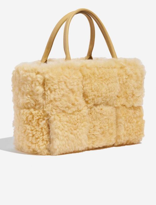 BottegaVeneta Tote Medium TeddyGold Side Front  | Sell your designer bag on Saclab.com
