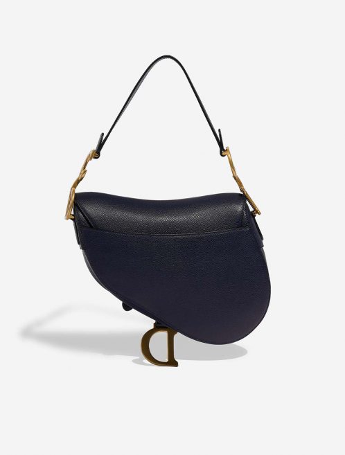 Dior Saddle Medium DarkBlue Back  | Sell your designer bag on Saclab.com