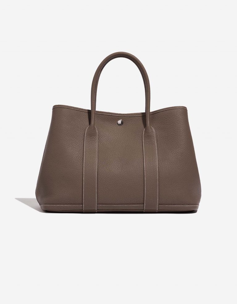 Hermès GardenParty 36 Etoupe Front  | Sell your designer bag on Saclab.com
