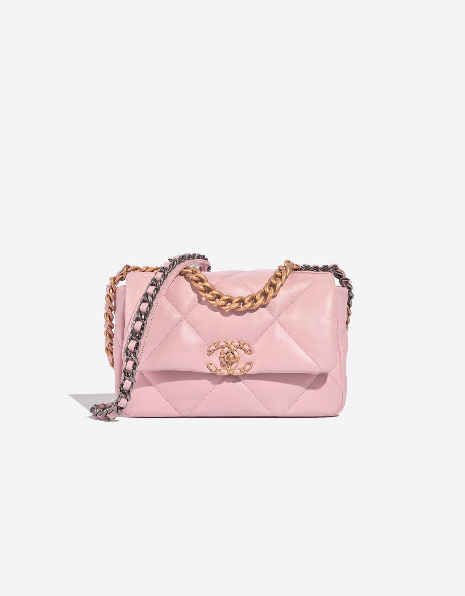 Chanel 19 Flap Bag Lamb Light Rose SACLÀB