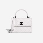Chanel TimelessHandle Small White Front  | Sell your designer bag on Saclab.com