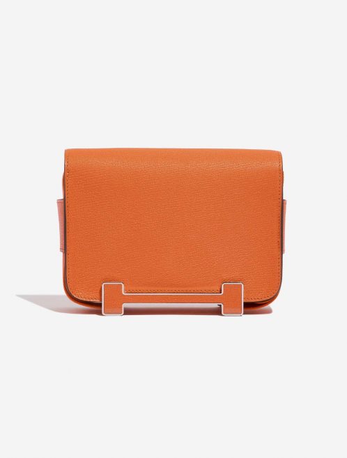 Hermès Geta Orange Back  | Sell your designer bag on Saclab.com