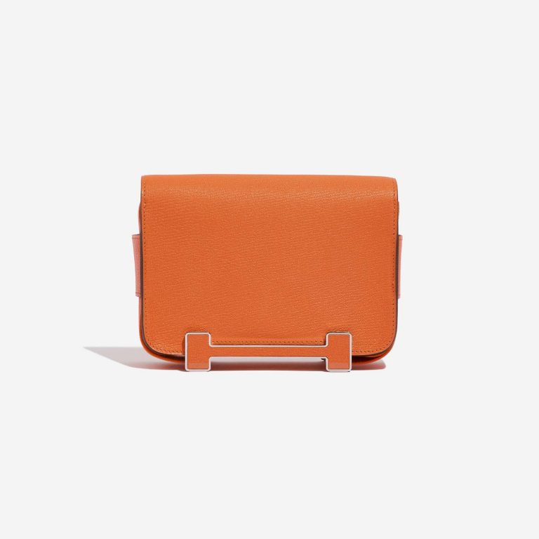Hermès Geta Orange Back  | Sell your designer bag on Saclab.com