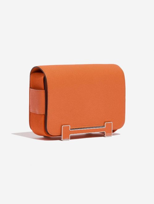 Hermès Geta Orange Side Front  | Sell your designer bag on Saclab.com