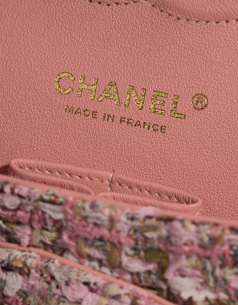 Chanel Timeless Medium Pink Logo  | Sell your designer bag on Saclab.com