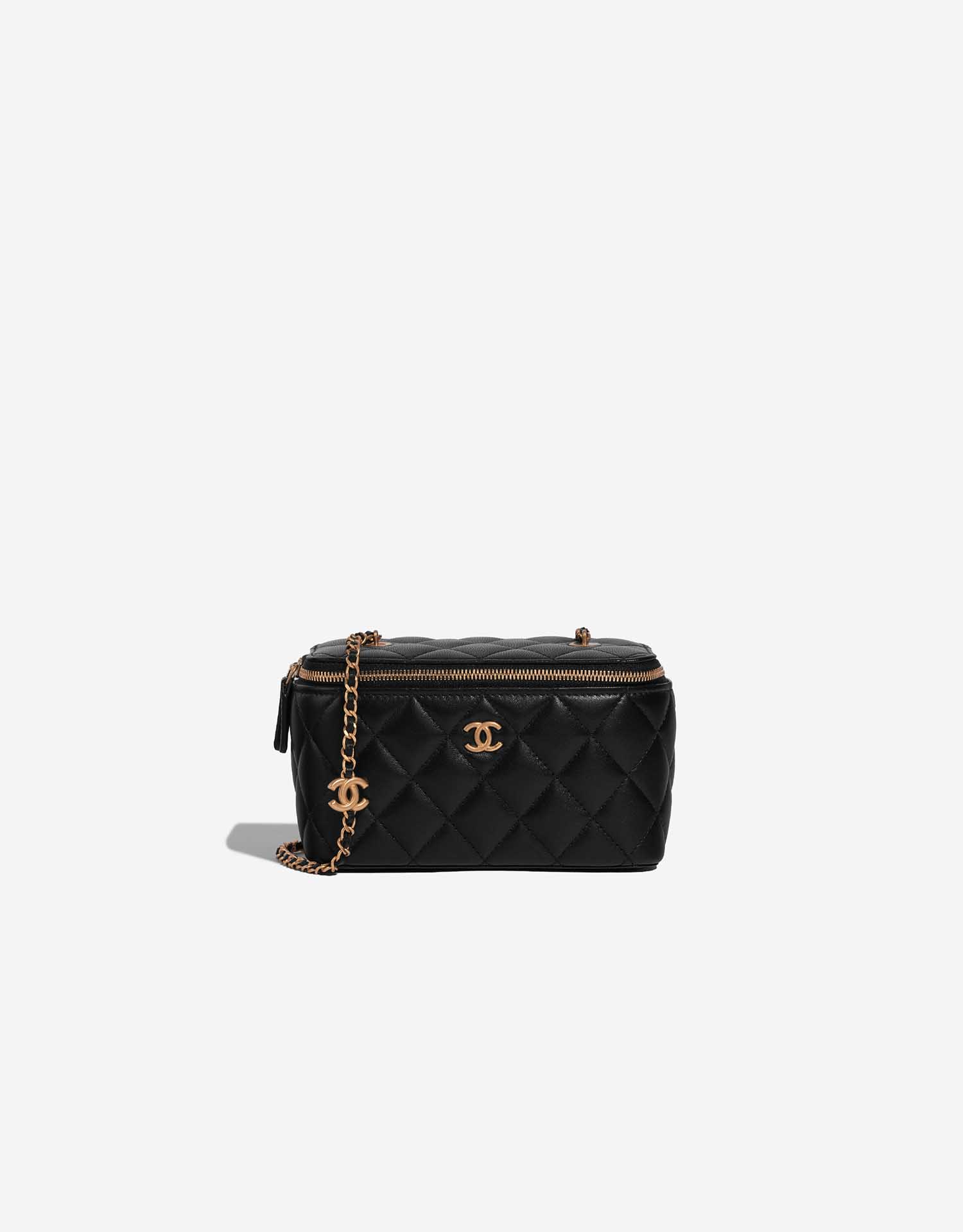 Chanel Vanity Small Lamb Black | SACLÀB