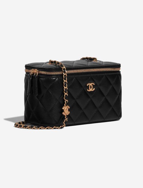 Chanel Vanity Small Black Side Front  | Sell your designer bag on Saclab.com