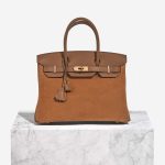 Hermès Birkin 30 Chamois-Alezan Front  | Sell your designer bag on Saclab.com