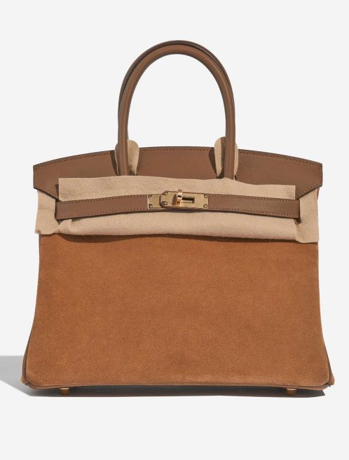 Hermès Birkin 30 Chamois-Alezan Front Velt | Sell your designer bag on Saclab.com