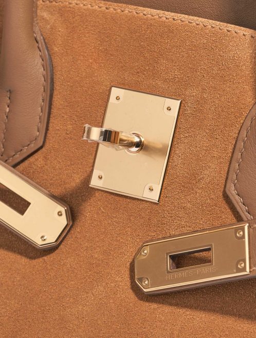 Hermès Birkin 30 Chamois-Alezan Logo | Sell your designer bag on Saclab.com