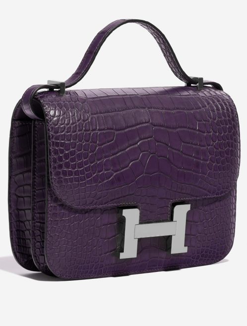 Hermès Constance 18 Amethyst Side Front  | Sell your designer bag on Saclab.com