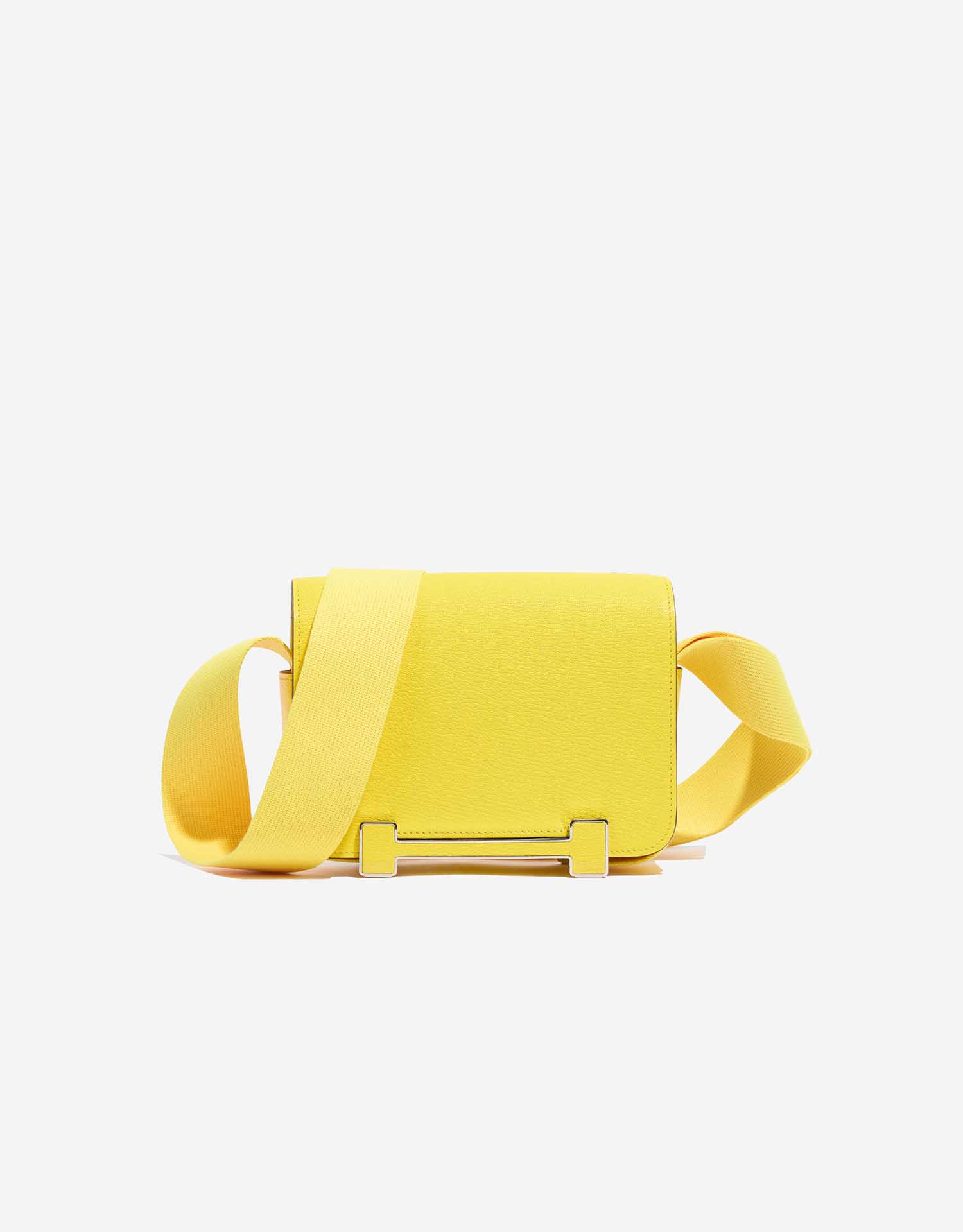 Hermès Geta Chèvre Mysore Jaune Citron / New Lime | SACLÀB
