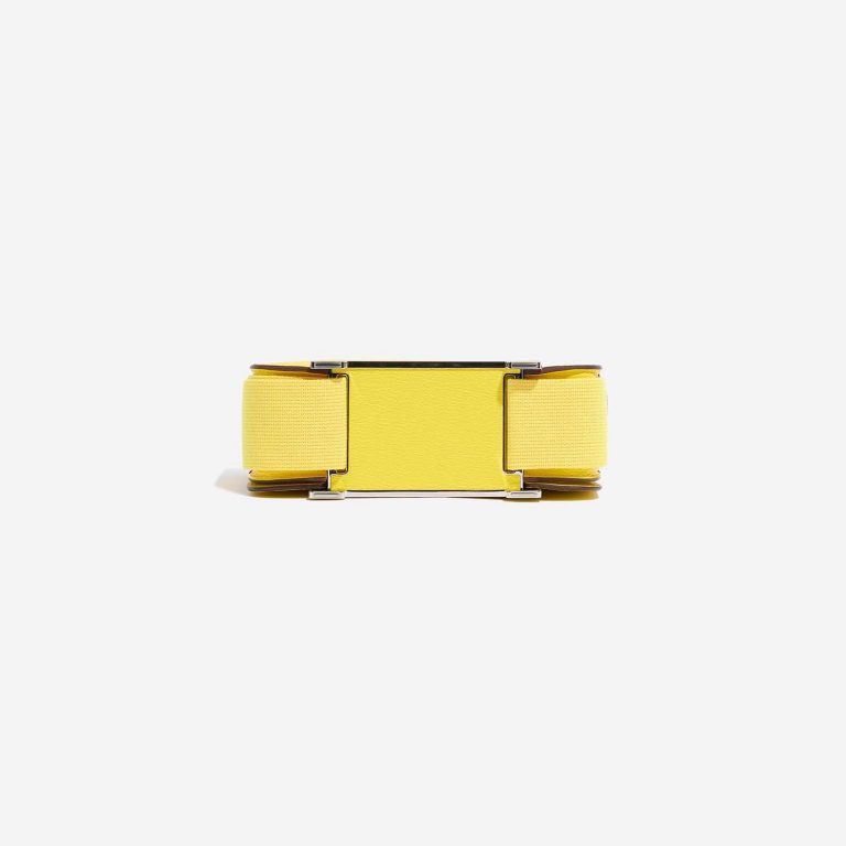 Hermès Geta OneSize JauneCitron-NewLime Bottom  | Sell your designer bag on Saclab.com