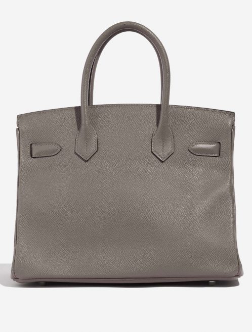 Pre-owned Hermès bag Birkin 30 Epsom Gris Asphalte Brown, Grey Back | Sell your designer bag on Saclab.com