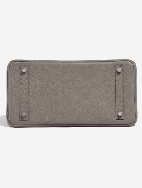 Pre-owned Hermès bag Birkin 30 Epsom Gris Asphalte Brown, Grey Bottom | Sell your designer bag on Saclab.com