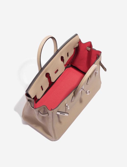 Hermès Birkin 25 Trench-Bougainvillier Inside  | Sell your designer bag on Saclab.com
