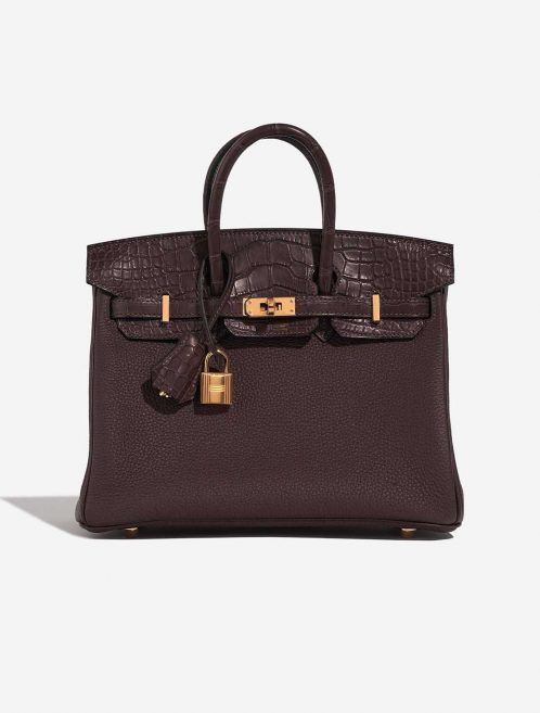 Hermès Birkin 25 Ebene Front  | Sell your designer bag on Saclab.com