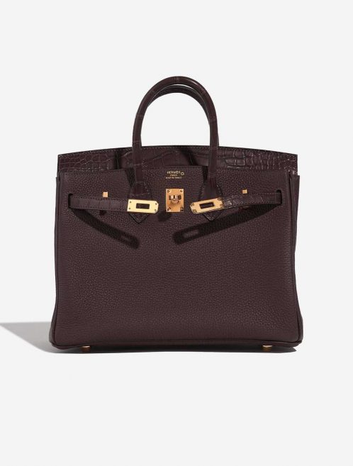 Hermès Birkin 25 Ebene Front Open | Sell your designer bag on Saclab.com