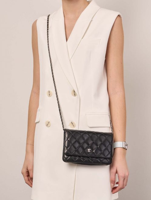 Chanel Timeless WOC Black Sizes Worn | Sell your designer bag on Saclab.com