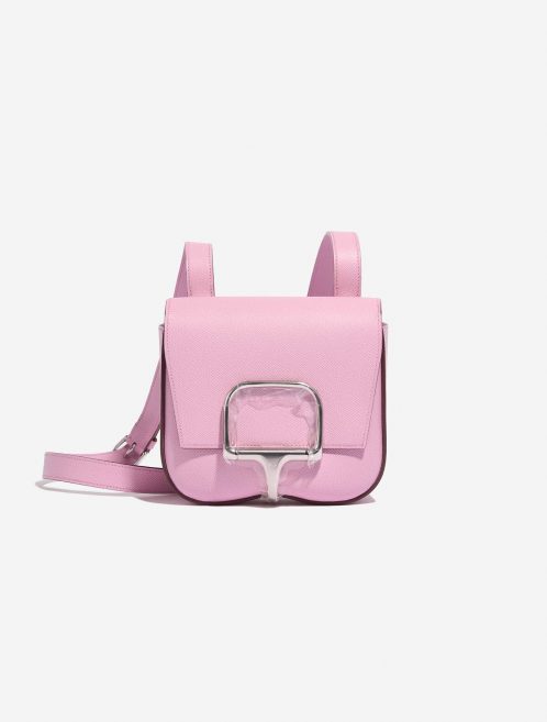 Hermès DellaCavalleria Mini MauveSylvestre Front  | Sell your designer bag on Saclab.com