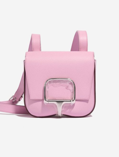 Hermès DellaCavalleria Mini MauveSylvestre Front  | Sell your designer bag on Saclab.com