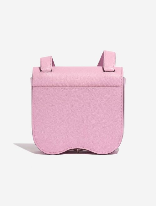 Hermès DellaCavalleria Mini MauveSylvestre Back  | Sell your designer bag on Saclab.com
