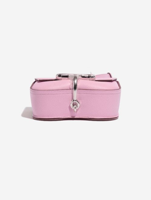 Hermès DellaCavalleria Mini MauveSylvestre Bottom  | Sell your designer bag on Saclab.com