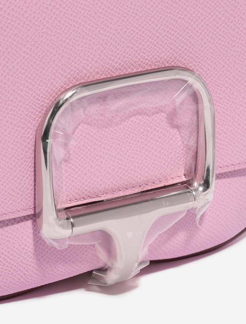 Hermès DellaCavalleria Mini MauveSylvestre Closing System  | Sell your designer bag on Saclab.com