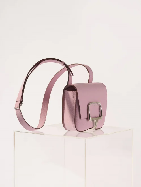 Hermès Della Cavalleria Mini Epsom Mauve Sylvestre
