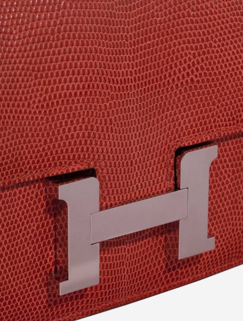 Hermès Constance 18 Sanguine Closing System  | Sell your designer bag on Saclab.com
