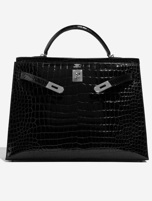 Hermès Kelly 40 Black 3FO S | Sell your designer bag on Saclab.com