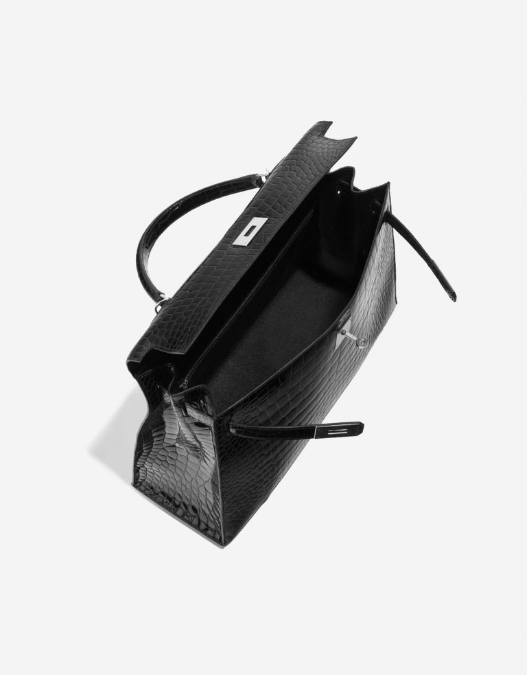 Hermès Kelly 40 Black Inside  | Sell your designer bag on Saclab.com