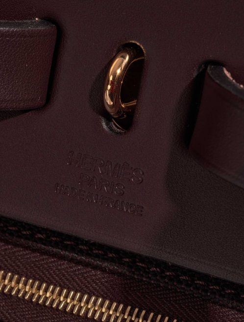 Hermès Herbag Backpack Ebène Logo  | Sell your designer bag on Saclab.com