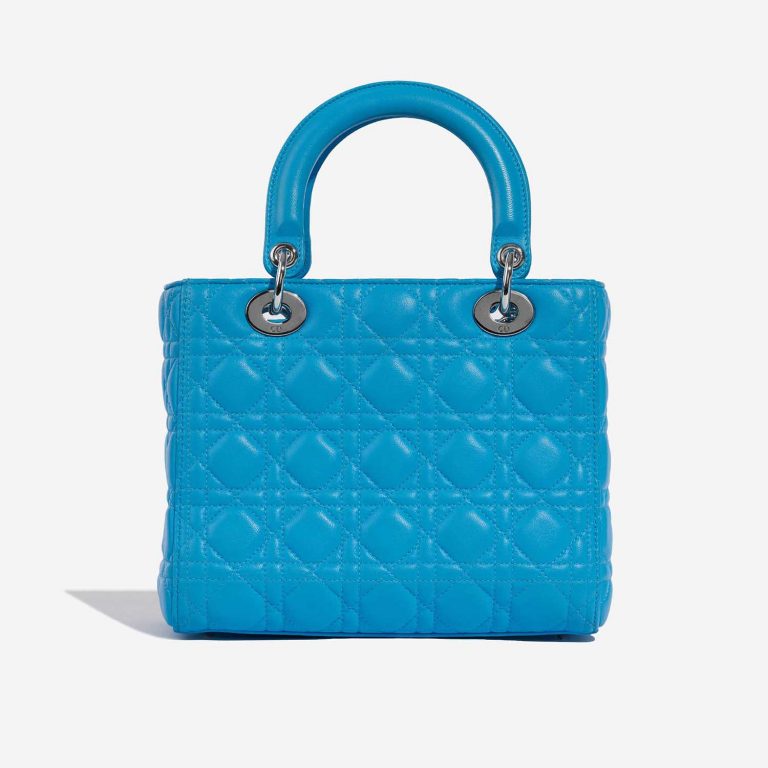 Dior Lady Medium Blue Back  | Sell your designer bag on Saclab.com