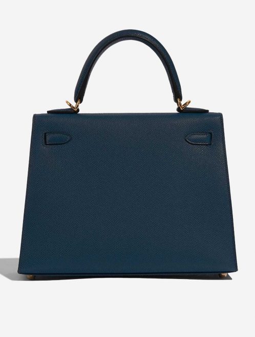Hermès Kelly 25 BlueDePresse Back  | Sell your designer bag on Saclab.com