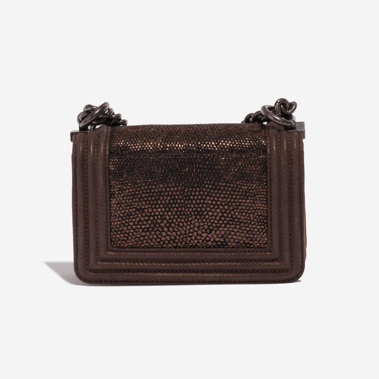 Chanel Boy Micro Lizard / Suede Brown / Gold | Sell your designer bag