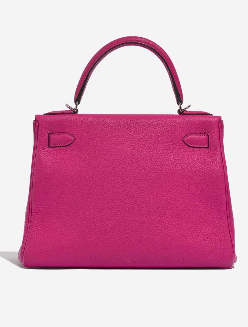 Hermès Kelly 28 RosePourpre 5B S | Sell your designer bag on Saclab.com