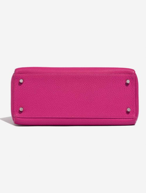 Hermès Kelly 28 RosePourpre 8BTM S | Sell your designer bag on Saclab.com