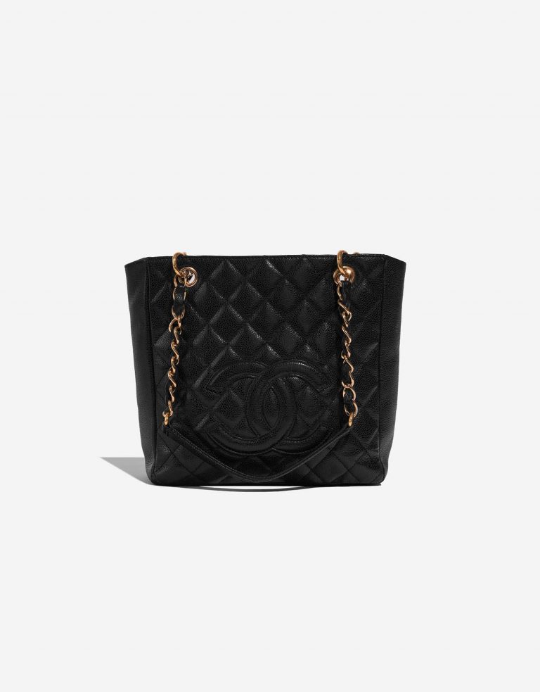 Pre-owned Chanel bag Shopping Tote PST Caviar Black Black | Sell your designer bag on Saclab.com
