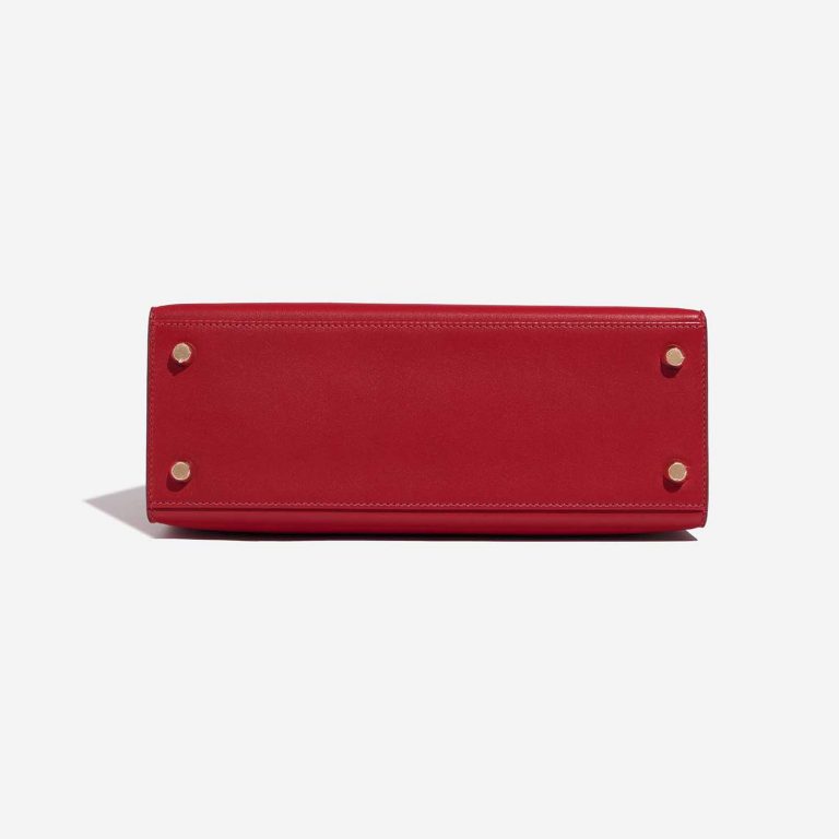 Hermès Kelly 25 RougeVif 8BTM S | Sell your designer bag on Saclab.com