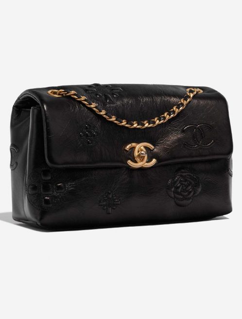 Chanel Timeless Medium Black Side Front  | Sell your designer bag on Saclab.com