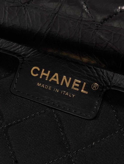 Chanel Timeless Medium Black Logo  | Sell your designer bag on Saclab.com